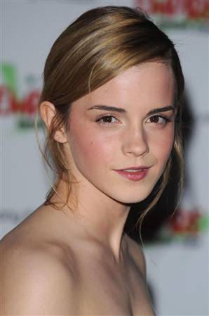 Emma Watson stalked by Harvard students during football game against Brown University